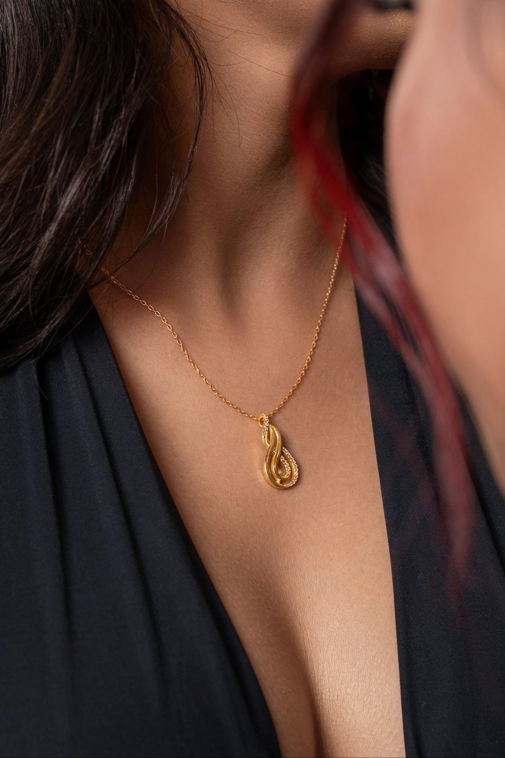 Infinity Embrace Necklace