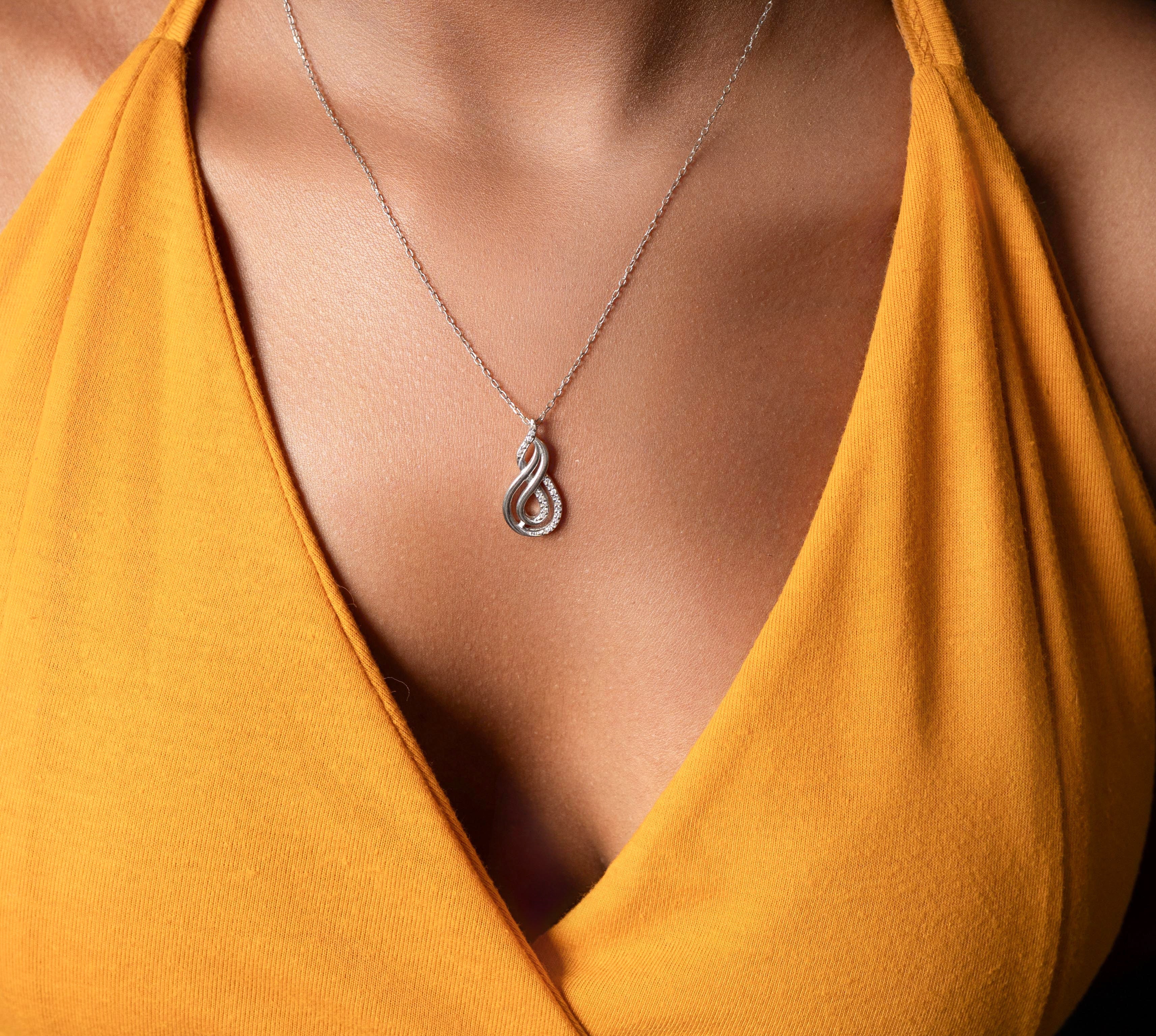 Infinity Embrace Necklace