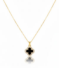 Reversible Clover Necklace