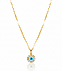 Evil Eye Glow Necklace