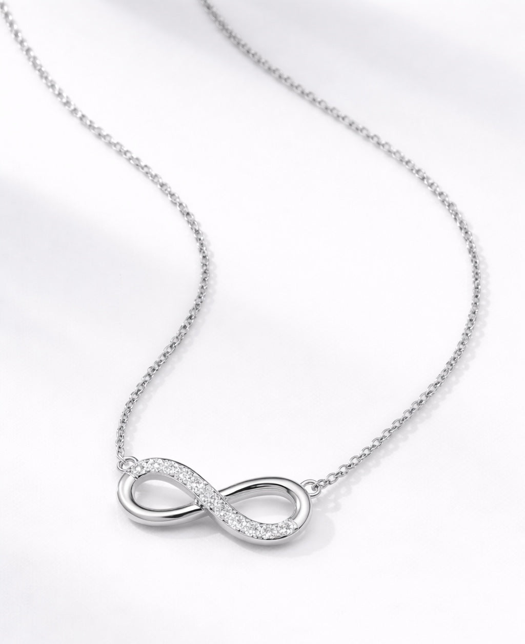Infinity Spark Necklace