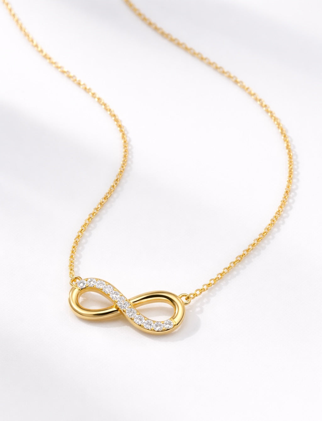 Infinity Spark Necklace