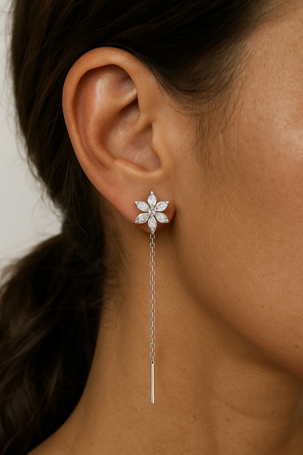 Daisy Luxe Threader Earrings