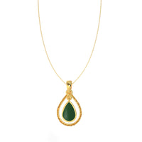 Emerald Dew Necklaces